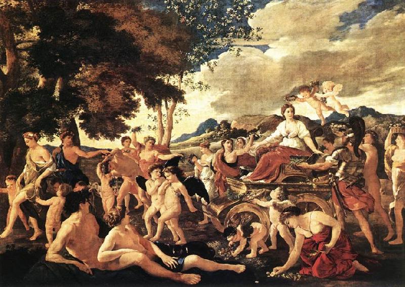 Nicolas Poussin The Triumph of Flora china oil painting image